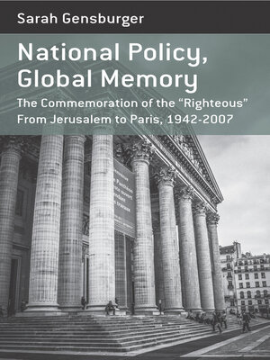 cover image of National Policy, Global Memory